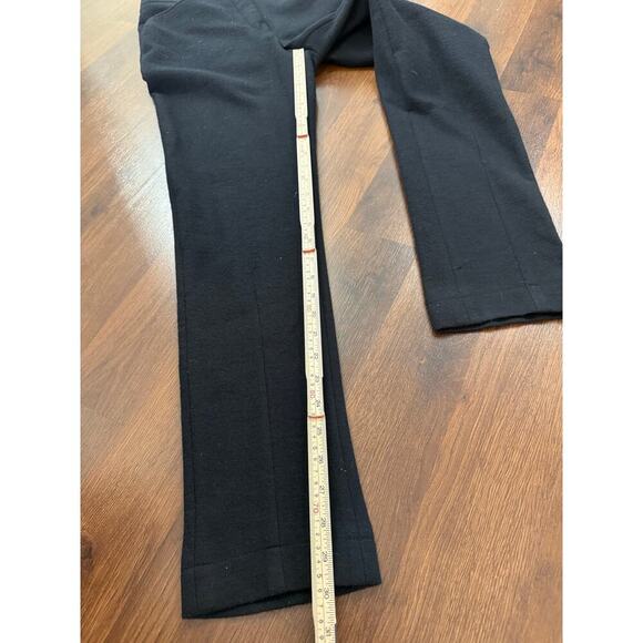 Dries Van Noten High Rise Skinny Wool Blend Dress Pants Black Career Sz40 (US 4) - Picture 4 of 8